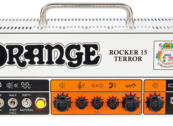 Orange Rocker 15 Terror 15 Watt 2 Channel Tube Head