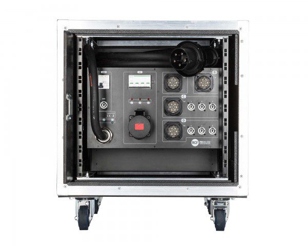 RCF PR 63 Touring case including power distribution unit