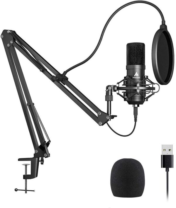 Maono AU-A04 192KHZ/24BIT Plug & Play USB Microphone Kit - Audio Shop Dubai