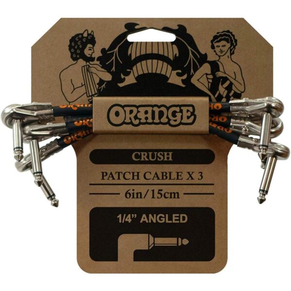 Orange Crush 6" Patch Cable 3 pack