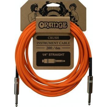 Orange Crush 6 Metre Instrument Cable Straight to Straight