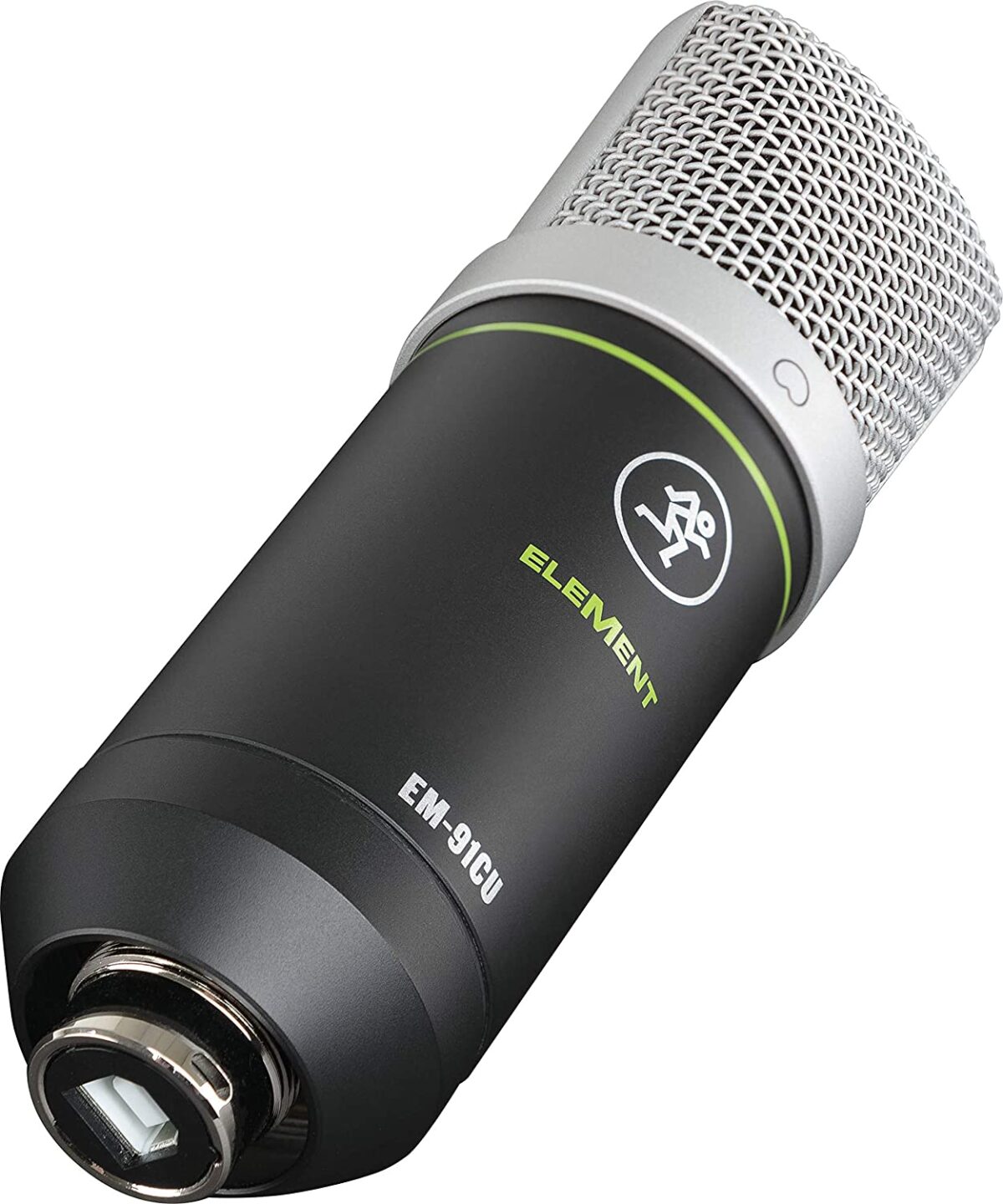 MACKIE EM-91CU USB Condenser Microphone Includes Shockmount, USB Cable & 16 Exclusive Plugins