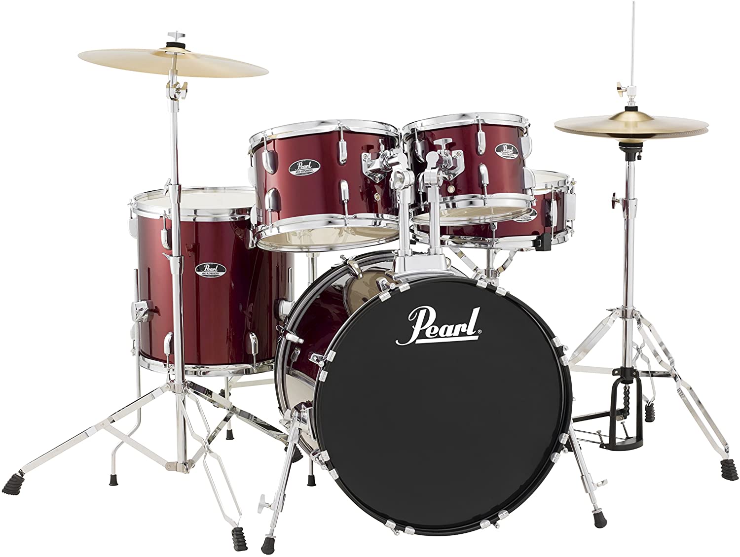 PEARL Road Show 5pc Drum Set Red Wine