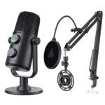 Maono AU-902S USB Podcast Microphone Set with Two Modes Stands