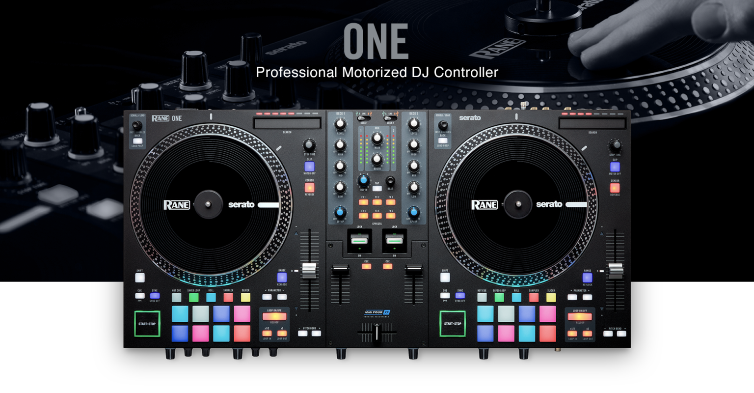 RANE ONE Professional Motorized DJ Controller Audio Shop Dubai
