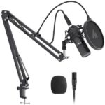 Maono AU-PM320S Cardioid Vocal Studio Recording XLR Condenser Microphone Kit