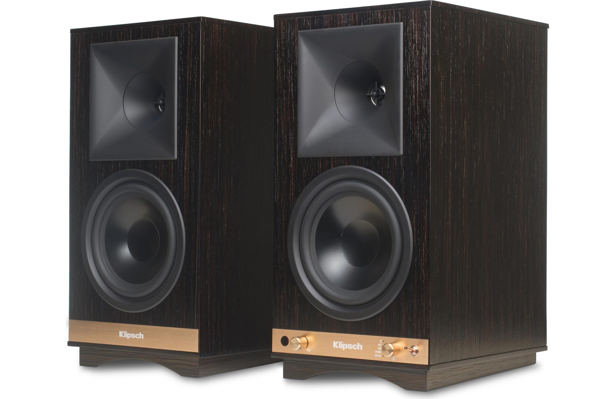 Klipsch The Sixes Powered Monitor Ebony (Pair) Audio Shop Dubai