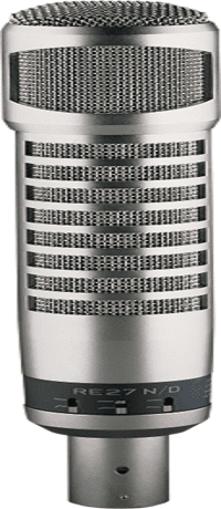 RE27N/D Broadcast announcer's microphone
