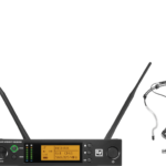 RE3-BPHW UHF wireless set with HW3 supercardioid headworn microphone