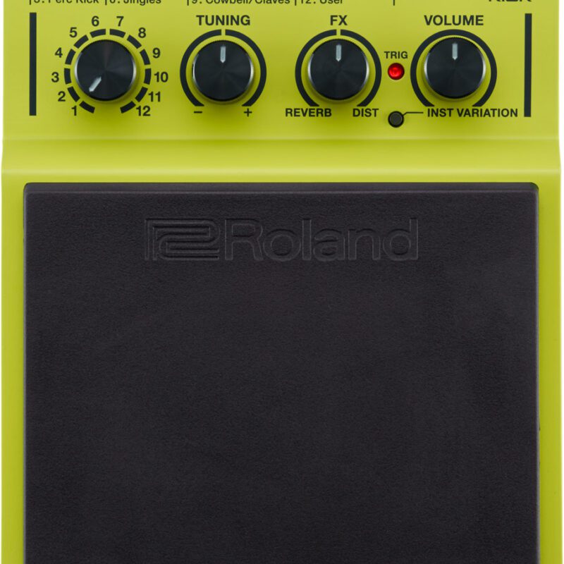 Add a powerful electronic kick drum pad to your set with Roland's SPD-One Kick. This standalone kick drum pad includes a flexible sample player you can trigger from your kick pedal, hands, or sticks. It comes loaded with 22 killer kick and stomp percussion sounds, and you can always add custom sounds via USB. Tweak your sounds with reverb and distortion, pitch them to perfection, mount up your SPD-One Kick, and go to town. Whether you're fleshing out an electronic kit or putting together a hybrid rig, you're going to love the SPD-One Kick. NOW PLAYING: Performance Demo Roland SPD::ONE KICK Trailer Killer sounds you can tweak to perfection The SPD-One Kick drum pad comes loaded with a library of 22 top-notch kick and stomp percussion sounds, so it's super fun to play, right out of the box. Want to use your own sounds? No problem! Just connect it to your computer via USB and drop in the WAV files you want to play. Once you've loaded up the samples you want to play, there are several onboard options that let you further customize your SPD-One Kick's sound. For starters, you can tune your samples up or down to get them to fit in with the rest of your kit or to create cool special effects. Speaking of effects, built-in reverb and distortion are also great ways to make the most of your drum sounds. Integrates into any drum or percussion rig Whether you're light on the pedal or hard on your heads, the Roland SPD-One Kick drum pad can handle any playing dynamics you like. In addition to setting the volume and effects, the sensitivity is totally adjustable. You can even set it up for stick or hand use as part of a complete percussion rig. As for mounting, the included hardware gives you tons of options. It mounts to the floor or drum hardware for use as a kick drum, but it will also mount to a mic stand or just prop on a table, so there are tons of great ways you can put your SPD-One Kick to use. Finally, there's no need to bother with extra cables (unless you feel like picking up an optional power supply), since the SPD-One Kick drum pad runs efficiently on four AA batteries. SPD-One: a new direction in virtual drums Twenty years after launching the original V-Drum line, Roland is still at it, revolutionizing the world of virtual drums in exciting and creative new ways. The SPD-One combines the standalone modular approach of the traditional SPD series that drummers at Sweetwater already love in a format that lets you build the exact kit you have in mind. Want to add an electronic snare or tom? No problem. Replace your kick with a pad? Piece of cake. Build a full kit or just add the pieces you want; it's all up to you with Roland's SPD-One series. Roland SPD-One Kick Drum Pad Features: A standalone sample pad that integrates easily into any drum kit Comes loaded with 22 classic kick and stomp percussion sounds USB connectivity lets you load up WAV files so you can use the samples you want Send MIDI via USB to control other instruments or record/sequence in the studio Add reverb or distortion, even pitch shift samples to the way you want them to sound Sensitivity control lets you dial in the playing dynamics that best suit your style Runs on 4 AA batteries (optional power supply not included) Accommodates tabletop, floor, drum stand, and mic stand mounting via included hardwar