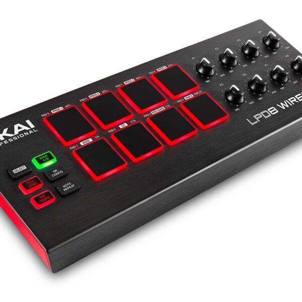 AKAI LPD8 Wireless MIDI Pad Controller