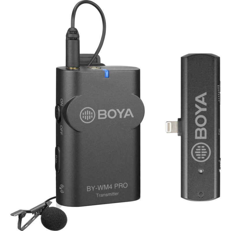 BOYA BY-WM4 PRO-K3 Digital Wireless Omni Lavalier Microphone System