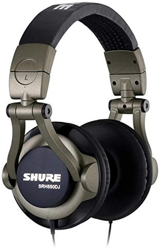Shure SRH550DJ Professional Quality DJ Headphones