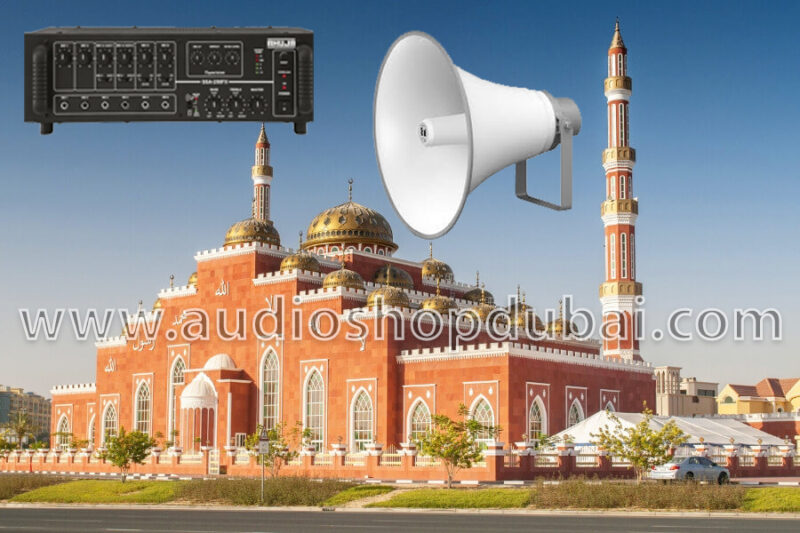 Mosque Sound System Buy best brands Dynacord, Toa, Ahuja, Shure