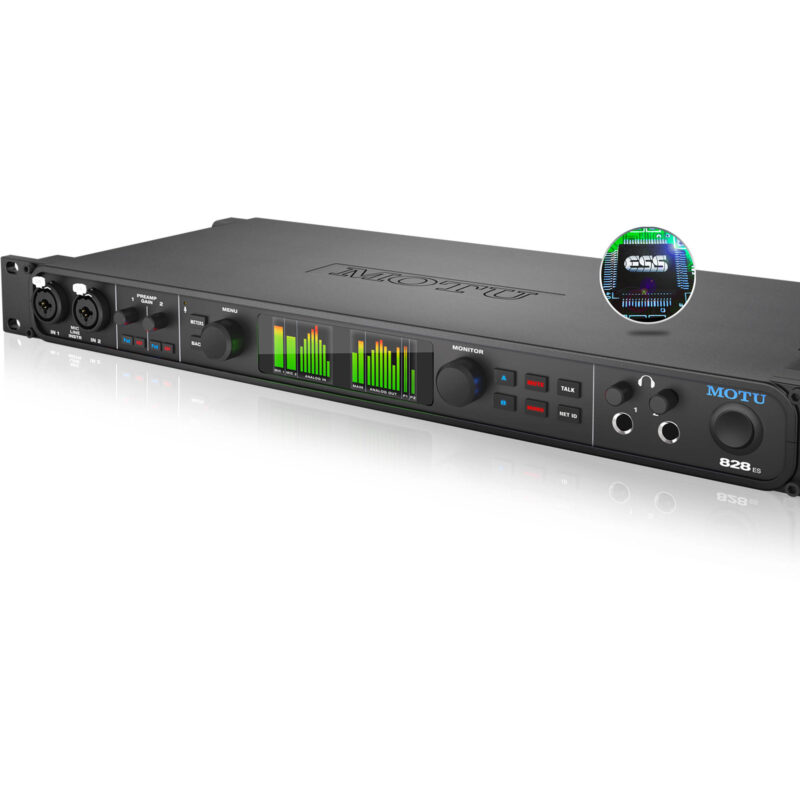 MOTU 828es 28x32 Thunderbolt / USB 2.0 Audio Interface