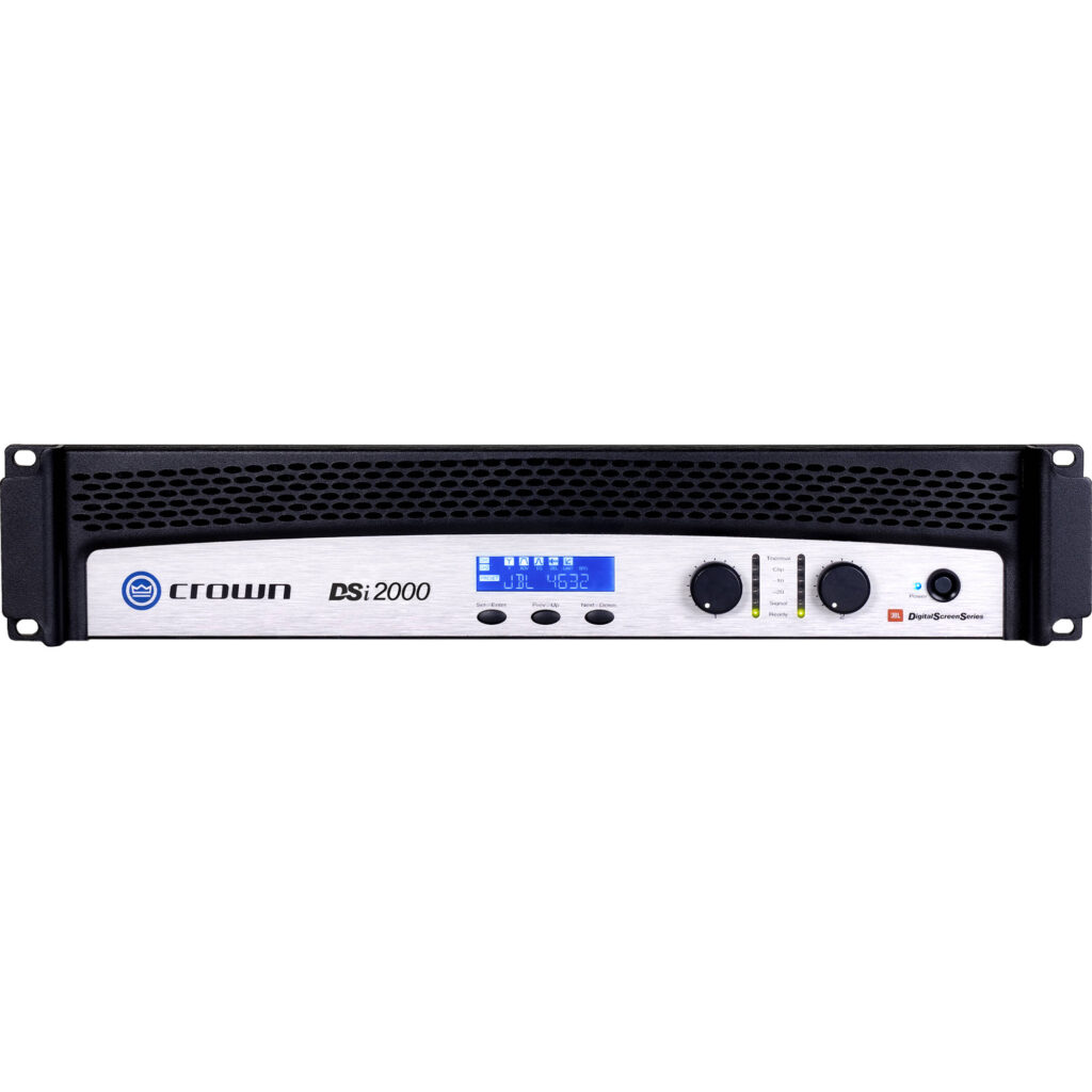 Crown Audio DSi-2000 2-Channel Solid-State Power Amplifier