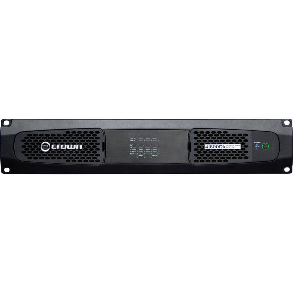 Crown Audio DCi 4/600DA DriveCore Install 4-Channel Amplifier