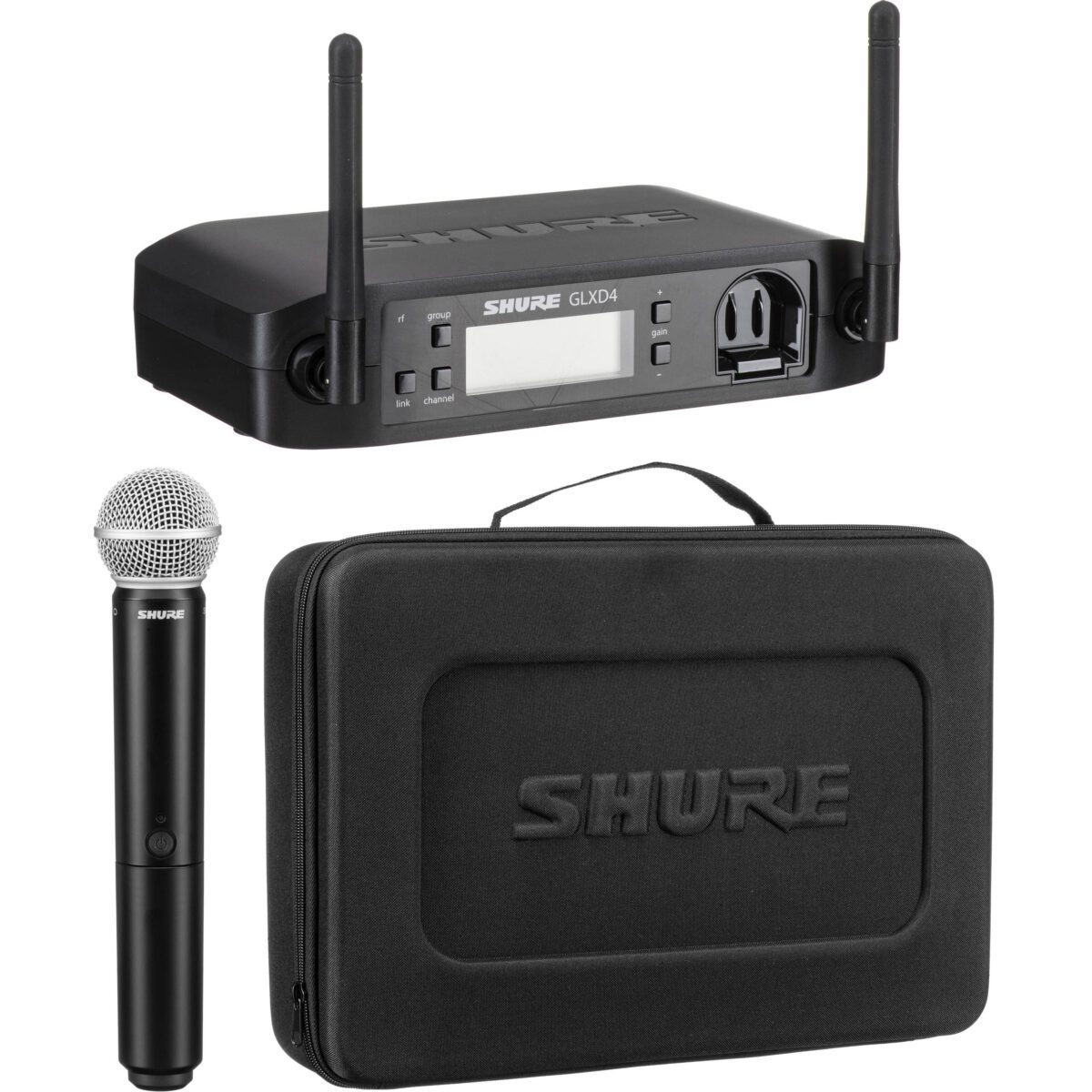Shure GLXD24/SM58 Digital Wireless Handheld Microphone System