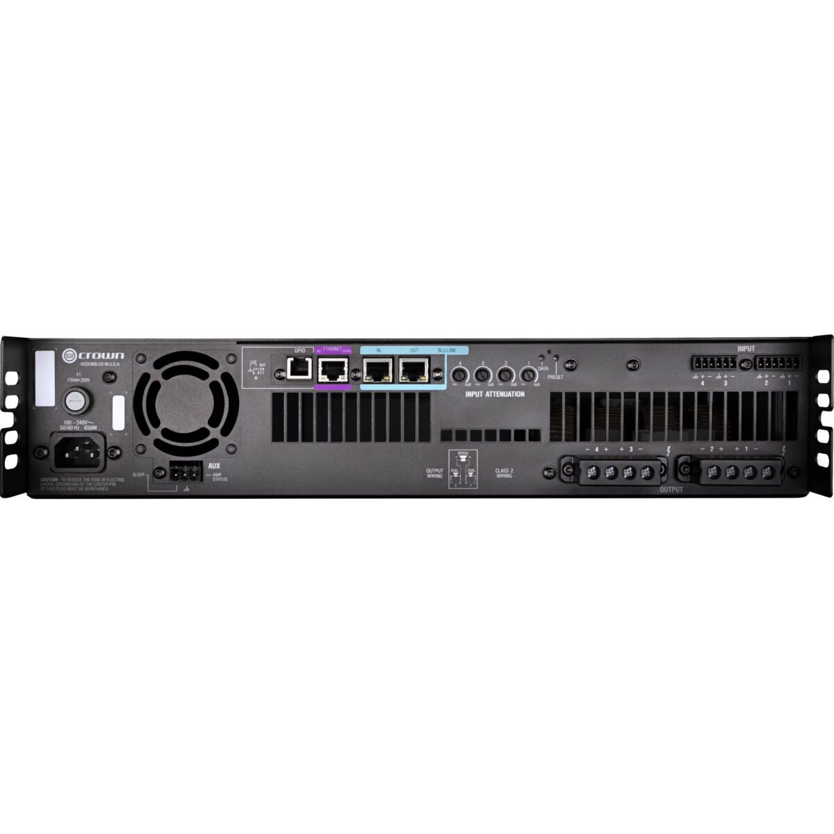 Crown Audio DCI 4|300N Drive Core Install 4-Channel 300W Network Amplifier