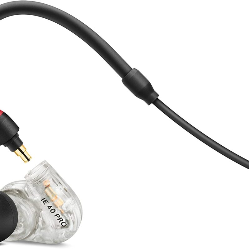 Sennheiser IE 40 PRO, molded in ear dynamic monitors (Clear)