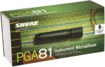 Shure PGA81-XLR Cardioid Condenser Instrument Microphone