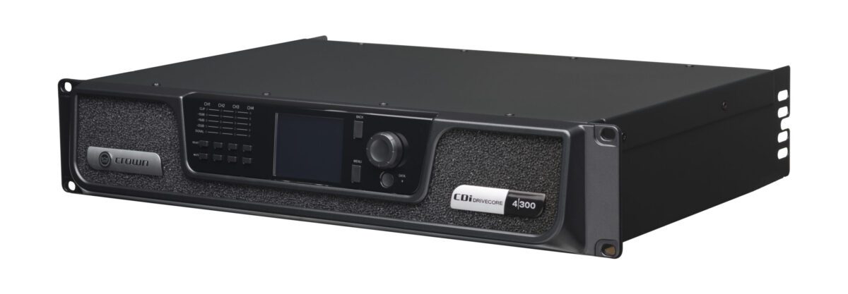 Crown Audio DCI 4/300 DriveCore Install Analog Series 4-Channel Amplifier