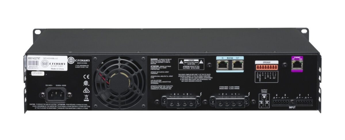 Crown CDi DriveCore 4|600BL Power Amplifier