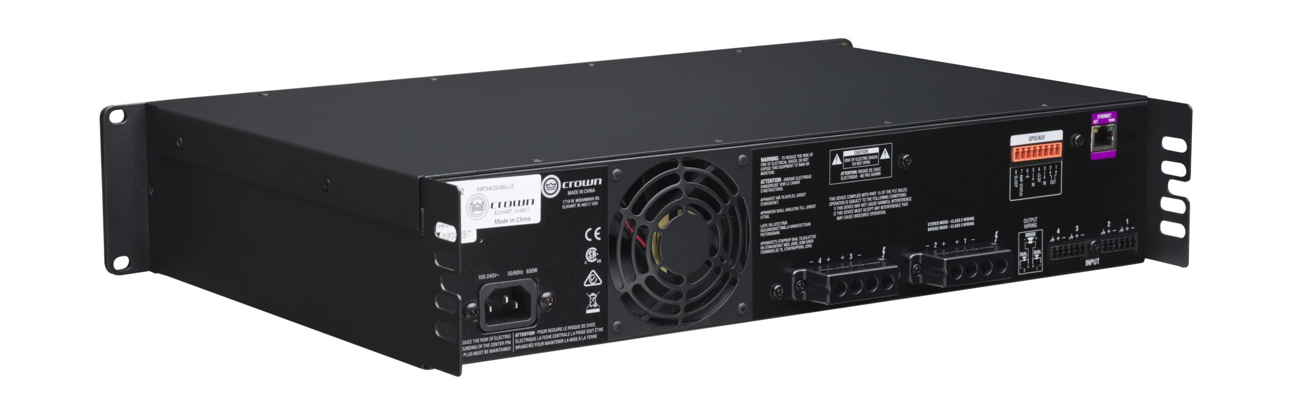 Crown CDi DriveCore 4|600 Power Amplifier