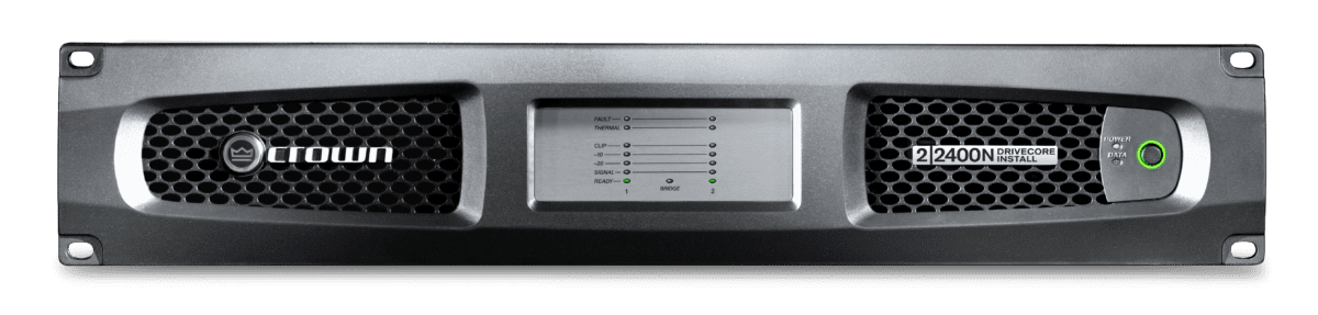Crown Audio DriveCore Install 2|2400N 2400W 2-Channel Network Amplifier