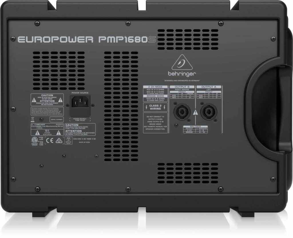 Behringer PMP1680S 1600 Watts Europower Powered Mixer