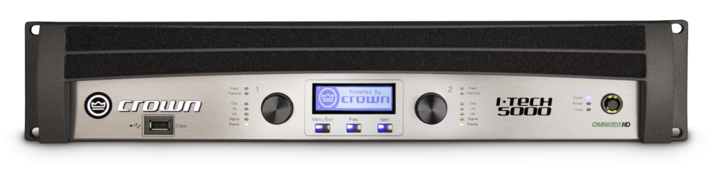 CROWN I-Tech 5000HD Two-channel, 2500W @ 4Ω Power Amplifier