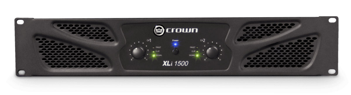 CROWN XLi 1500 Two-channel, 450W @ 4Ω Power Amplifier