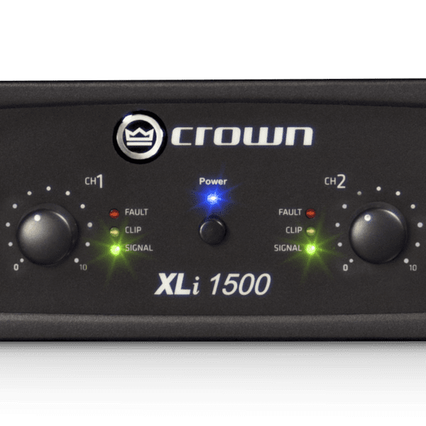 CROWN XLi 1500 Two-channel, 450W @ 4Ω Power Amplifier
