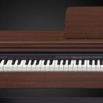 Number of Keys: 88 Type of Keys: Full size, Scaled Hammer Action Keyboard II, Tri-sensor Touch Sensitivity: 3 levels Presets: 22 tones, Multi-dimensional Morphing AiR Polyphony: 192 Notes Effects Types: 4 x Reverb, 4 x Chorus, 3 x Brilliance Song Playback: 70 internal songs Recording: MIDI 2-track recorder, 1 song, approximately 5000 notes Audio Outputs: 2 x 1/4" (output/headphones) USB: 1 x Type B MIDI I/O: USB Number of Pedals: 3 (damper, sostenuto, soft) Built-in Speakers: 2 x 4.7" Amplifier: 2 x 8W Software: Chordana Play (iOS, Android) Bench/Stand Included: Stand Power Source: 12V DC power supply (included) Height: 32.32" Width: 55.78" Depth: 17" Weight: 80.7 lbs. Manufacturer Part Number: AP270BK