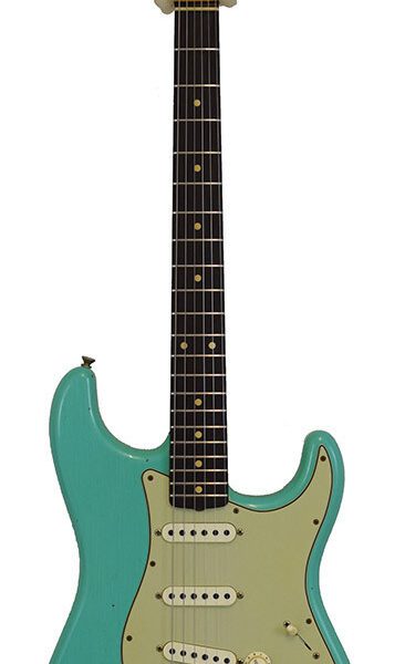 Fender Stratocaster 62/63 JRN Aged Seafoam Electric Guitar Green