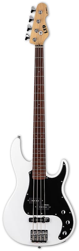 ESP LTD - AP-204 4-String Bass Guitar, Snow White