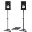 Yamaha HS5 Pair (Black) Bundle with Stand and XLR Cable