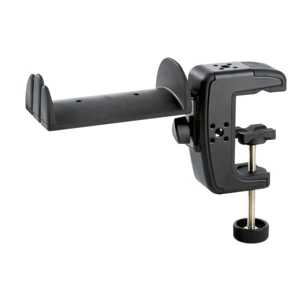 K&M Headphone holder with table clamp - black