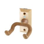 K&M Guitar Wall Mount With Wood Element Cork Colour