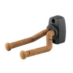 Our best guitar-holder. Screw-mount. Features flexible support arms for various guitar models, covered with non-marring rubber to protect the instrument.