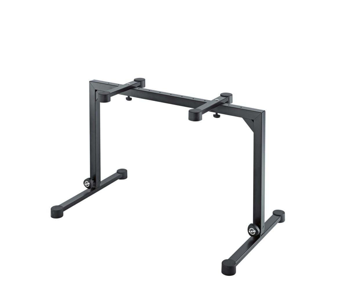 K&M Table-Style Keyboard Stand Black
