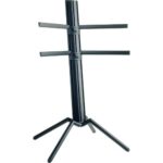 K&M Spider Keyboard Stand, Black Anodized Finish