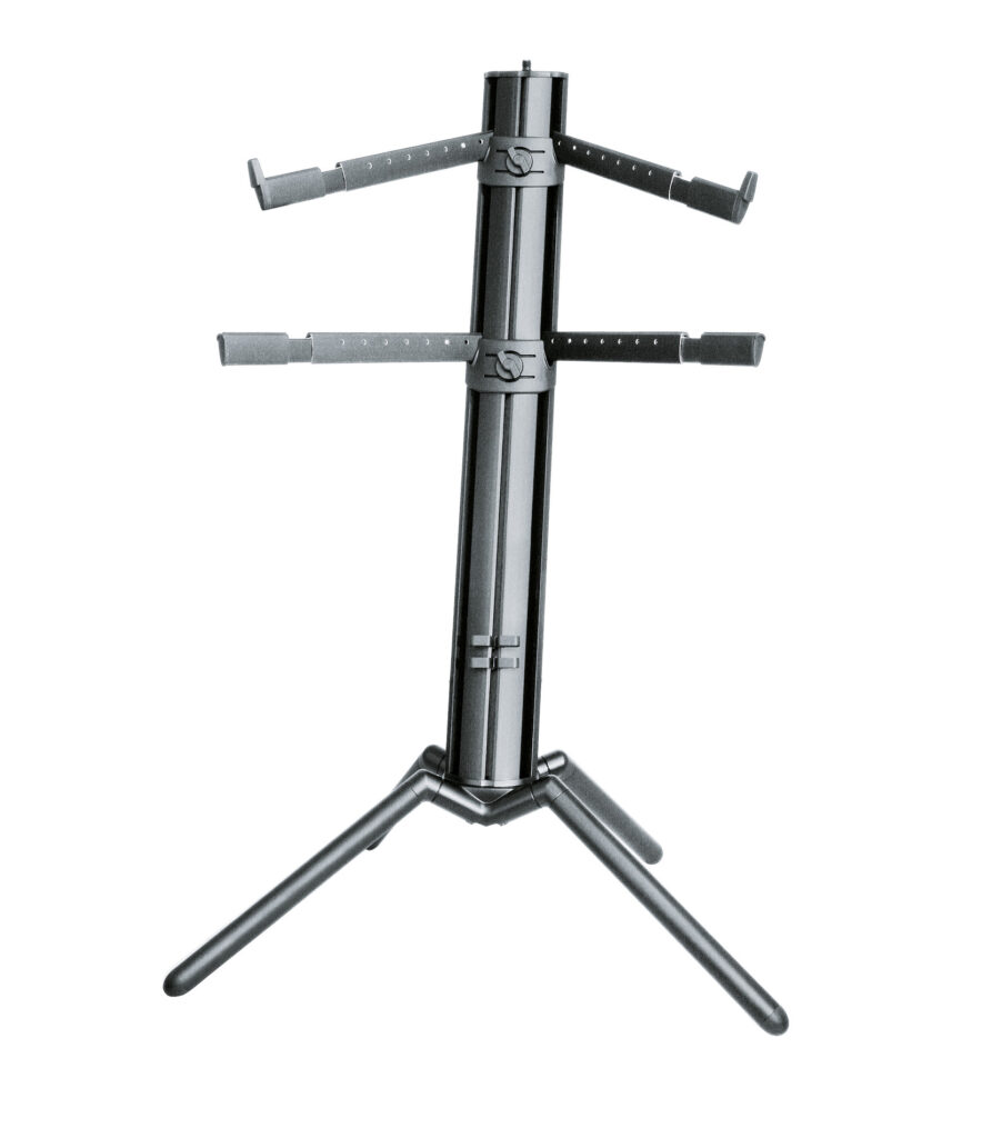 K&M Keyboard stand Spider Pro Black Anodized Color