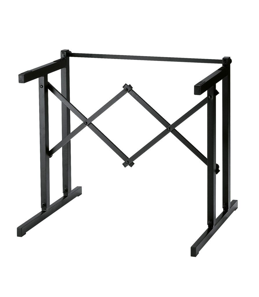 K&M Table-Style Keyboard Stand Black Color
