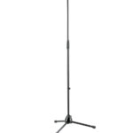 K&M Telescoping Microphone Stand With Short Legged Design & Die-Cast Base