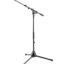K&M Low-Level Microphone Stand, Telescopic Stand