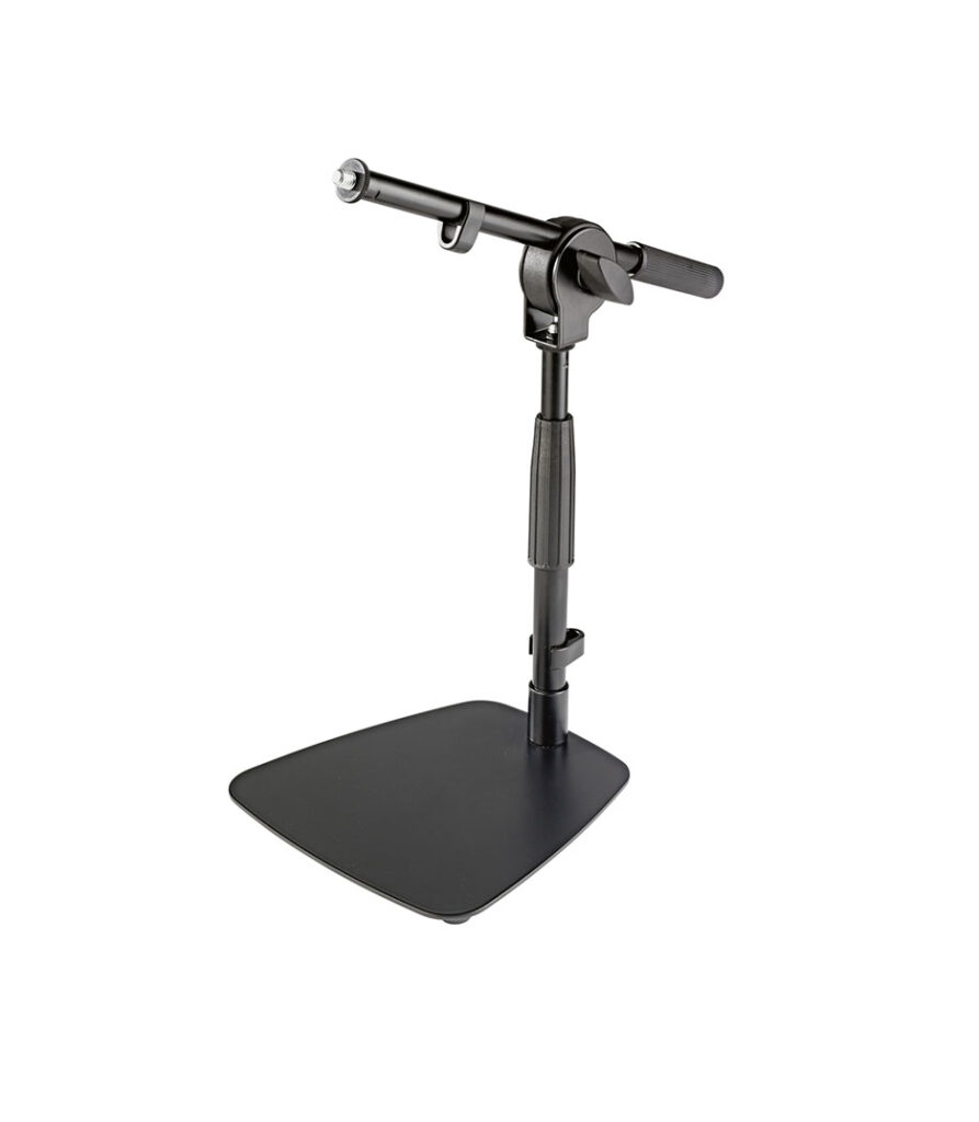 K&M Table- /Floor microphone stand - black