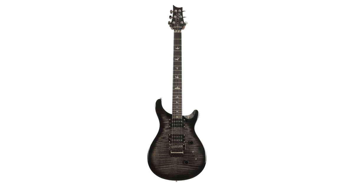 PRS SE Custom 24 Floyd Electric Guitar - Charcoal Burst