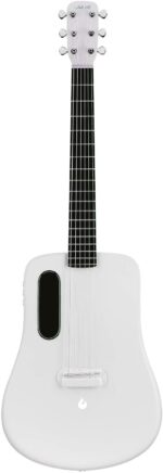 LAVA ME 2 Carbon Fiber Acoustic Electric Travel Guitar White