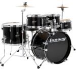 Ludwig LJR1061 Junior Drum Kit, Black